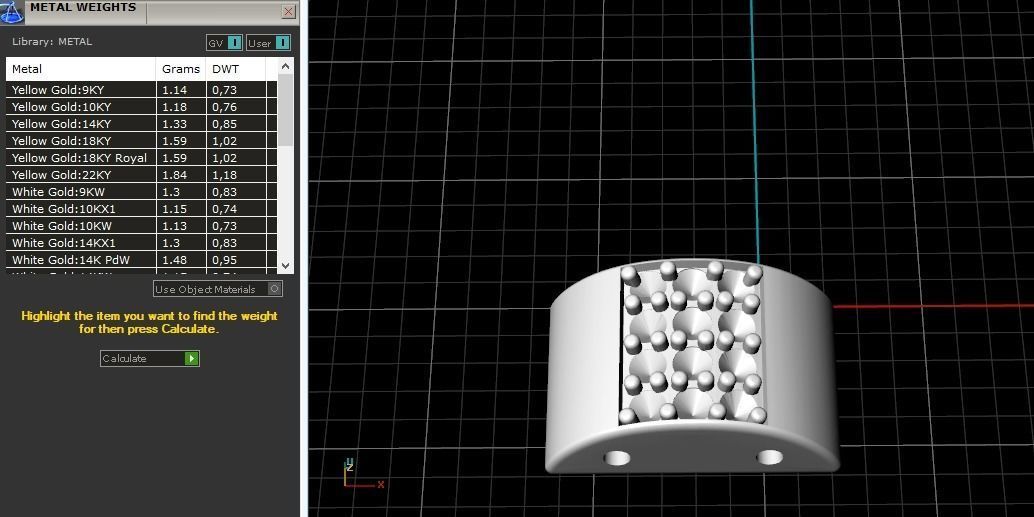 Bracelet Model 1557 3D print model_12