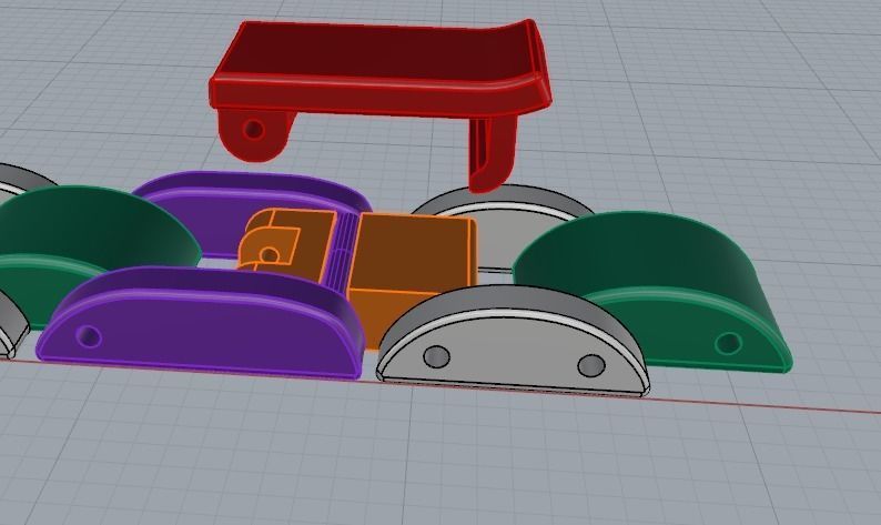 Bracelet Model 1557 3D print model_4