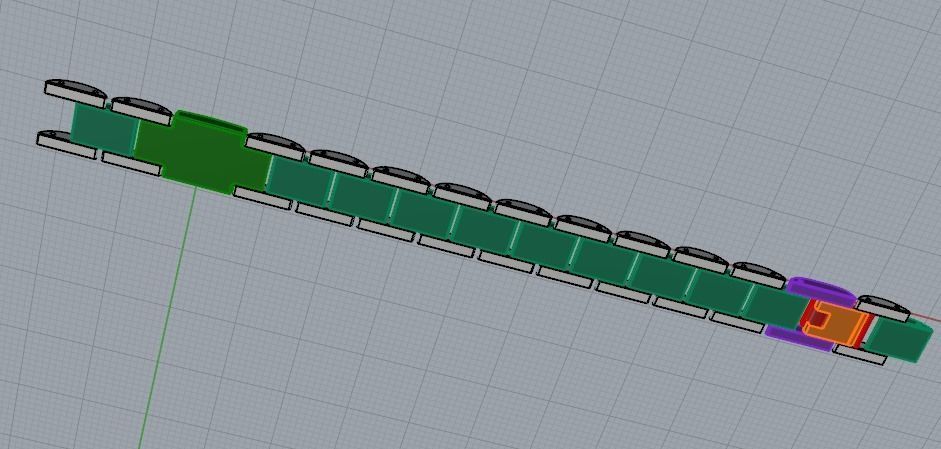 Bracelet Model 1557 3D print model_5