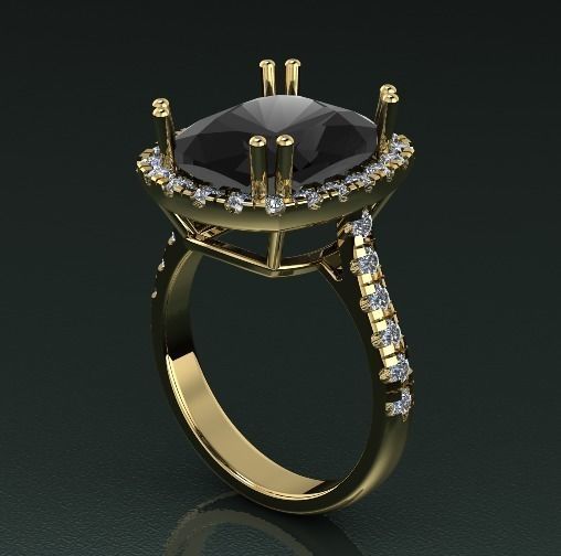 Ring Chushion Model 1564 3D print model_1