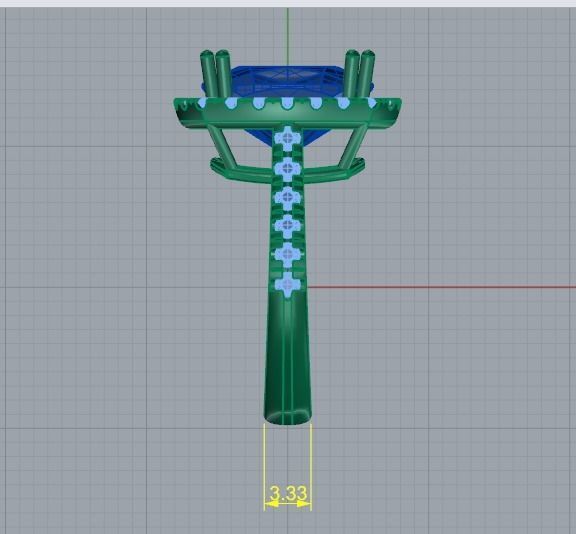 Ring Chushion Model 1564 3D print model_7