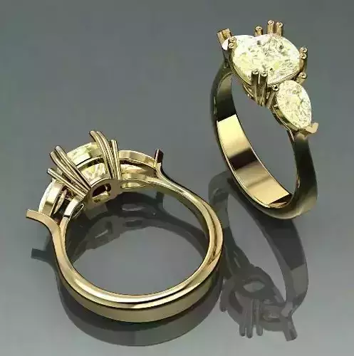 Womens ring Model 1562