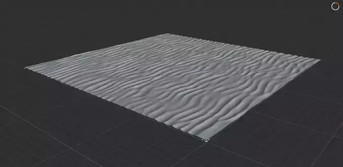 Beach Sand model for 3D printing 3D print model