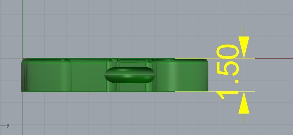 Pendant Salma Model 1574 3D print model_6