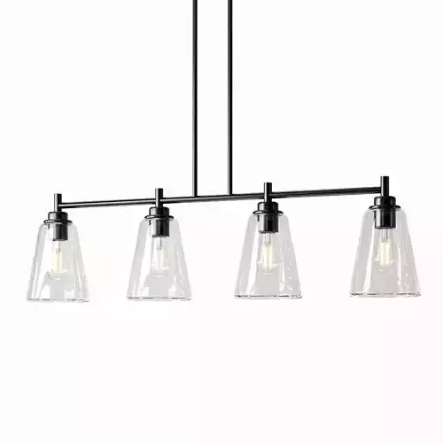 Washington Mews Light Kitchen Island Linear