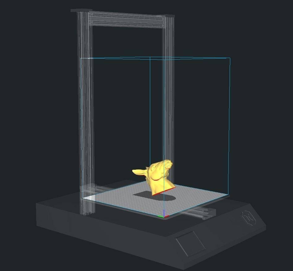 Donkey Head 3D print model_4