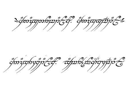 Ring of power  low-poly Low-poly 3D model_8