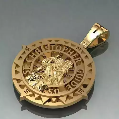 Pendant with an icon Model 1599