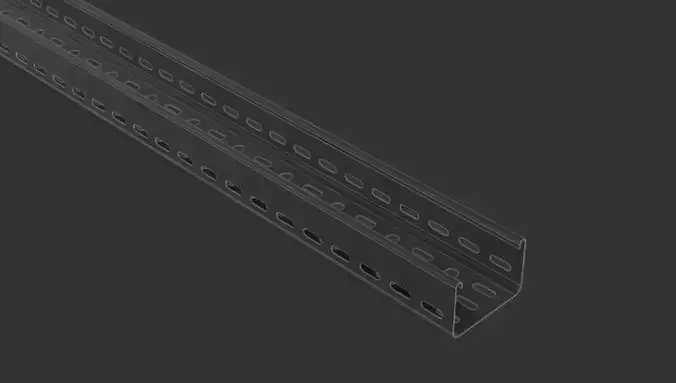 Cable Tray 75mm x 3000mm TYPE1 3D model