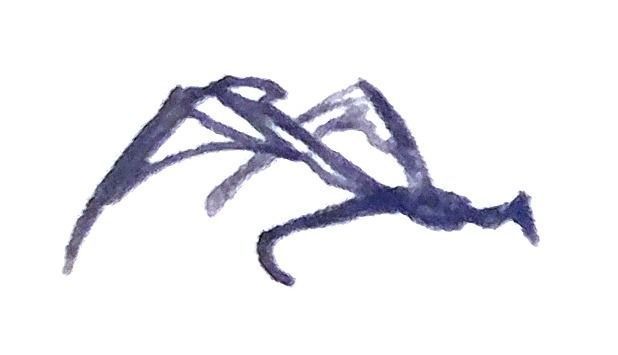 Mosquito Bat Creature Enemy Free low-poly 3D model_3