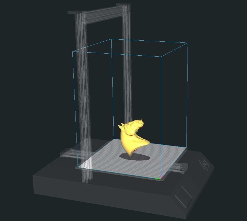 Head Horse 3D print model_6