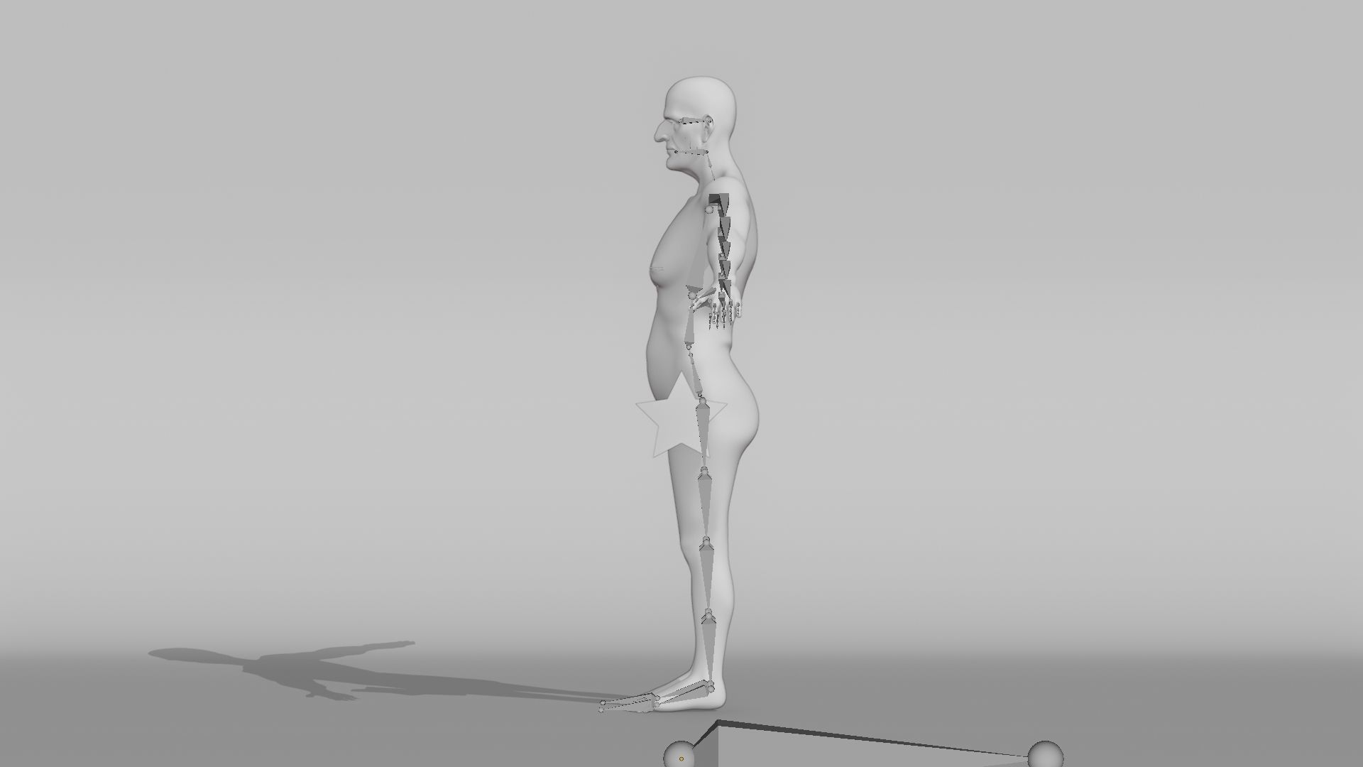 Realistic Male Character - Grandpa Bucky 3D model_15