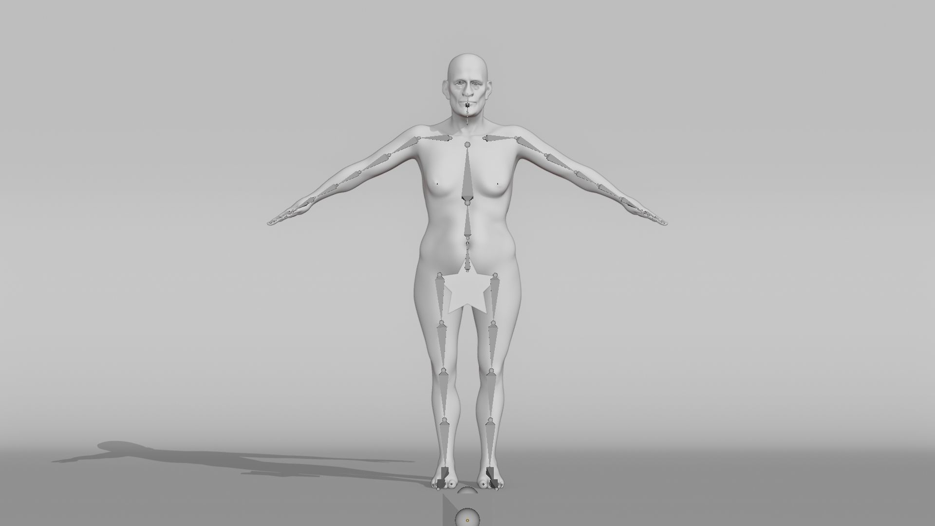 Realistic Male Character - Grandpa Bucky 3D model_12