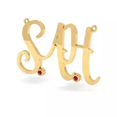 Pendant with the inscription SAH Model 1620