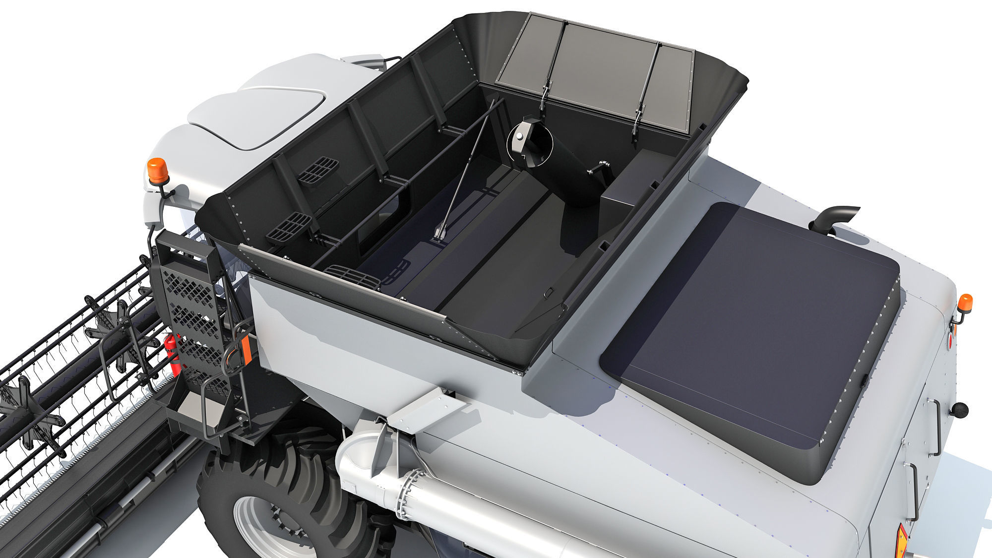Combine Harvester 3D model_15