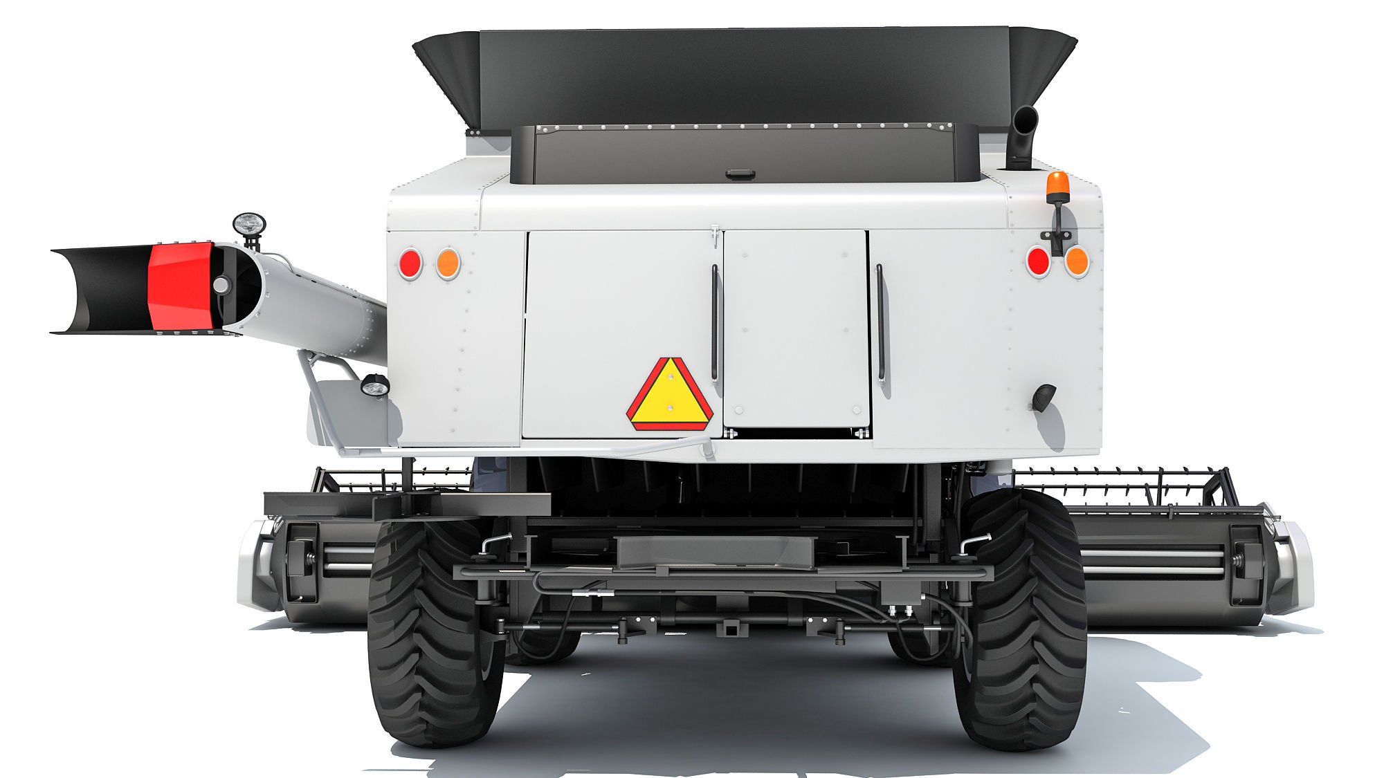Combine Harvester 3D model_19