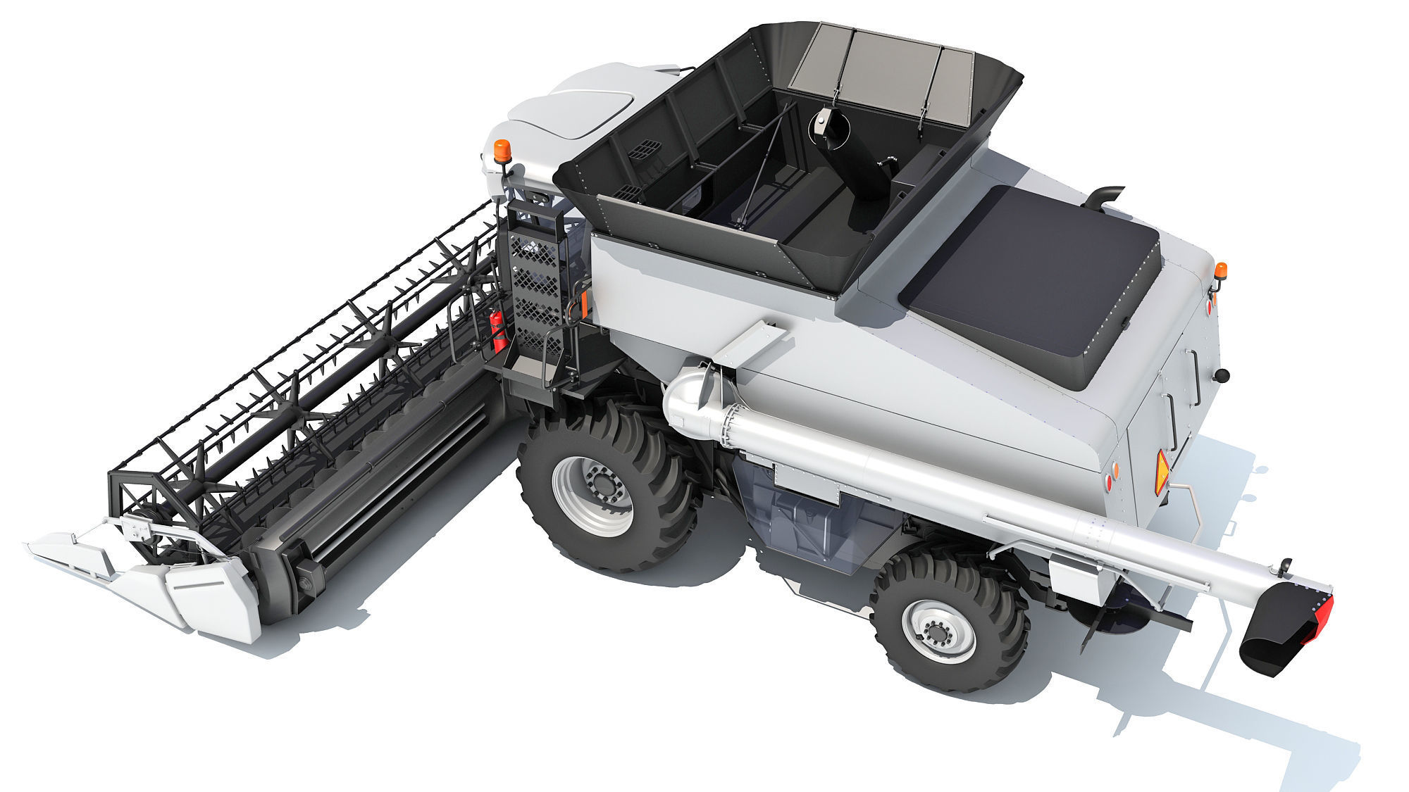 Combine Harvester 3D model_18