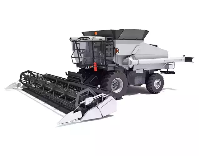 Combine Harvester 3D model