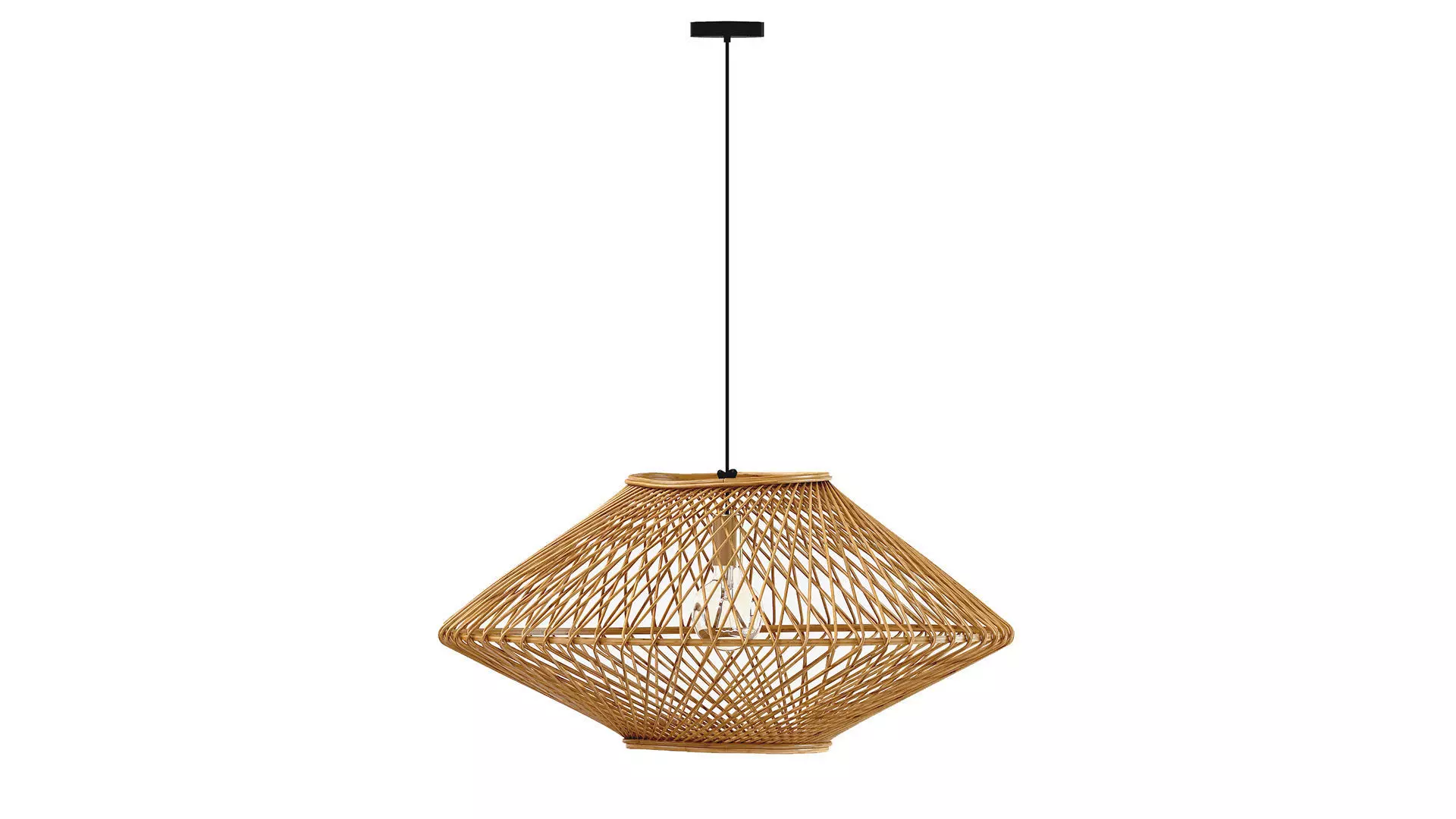 Madam Stoltz Bamboo Ceiling Lamp 3D model_0