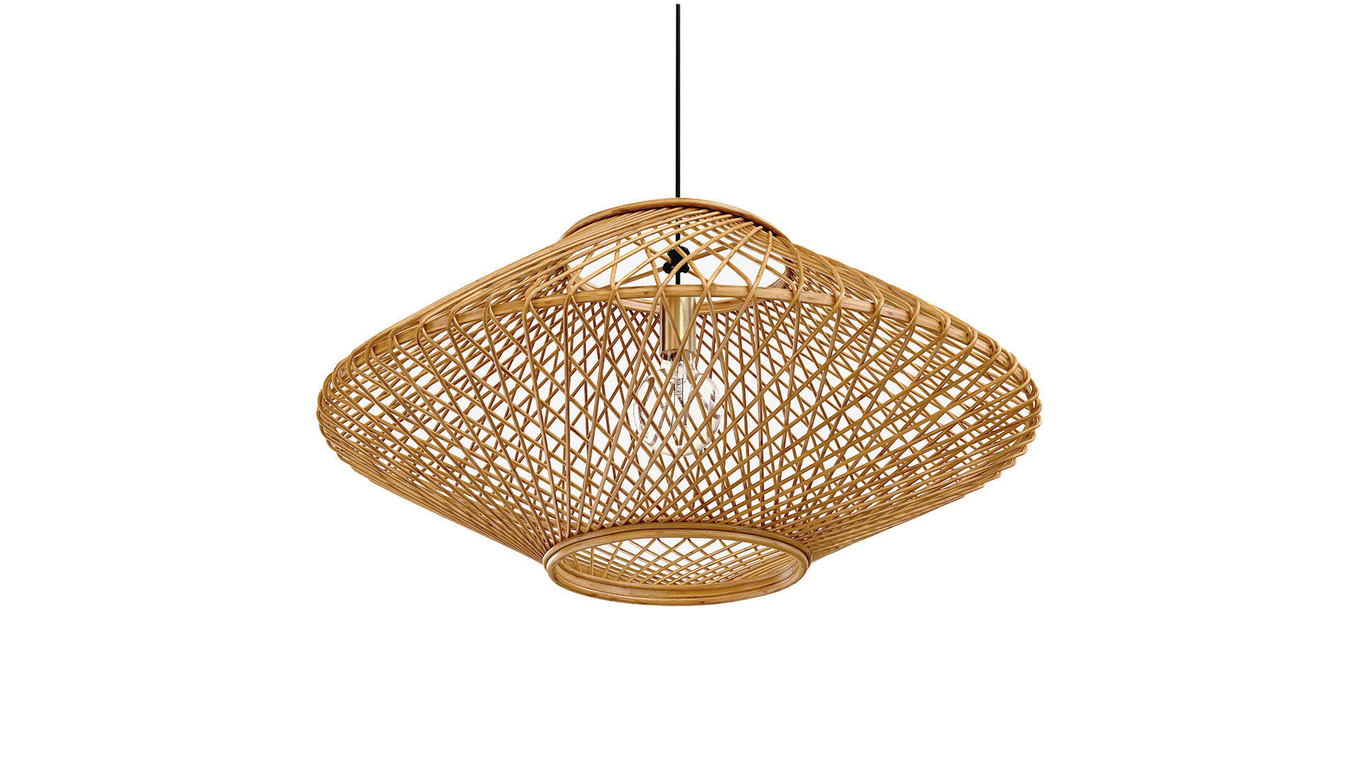 Madam Stoltz Bamboo Ceiling Lamp 3D model_2