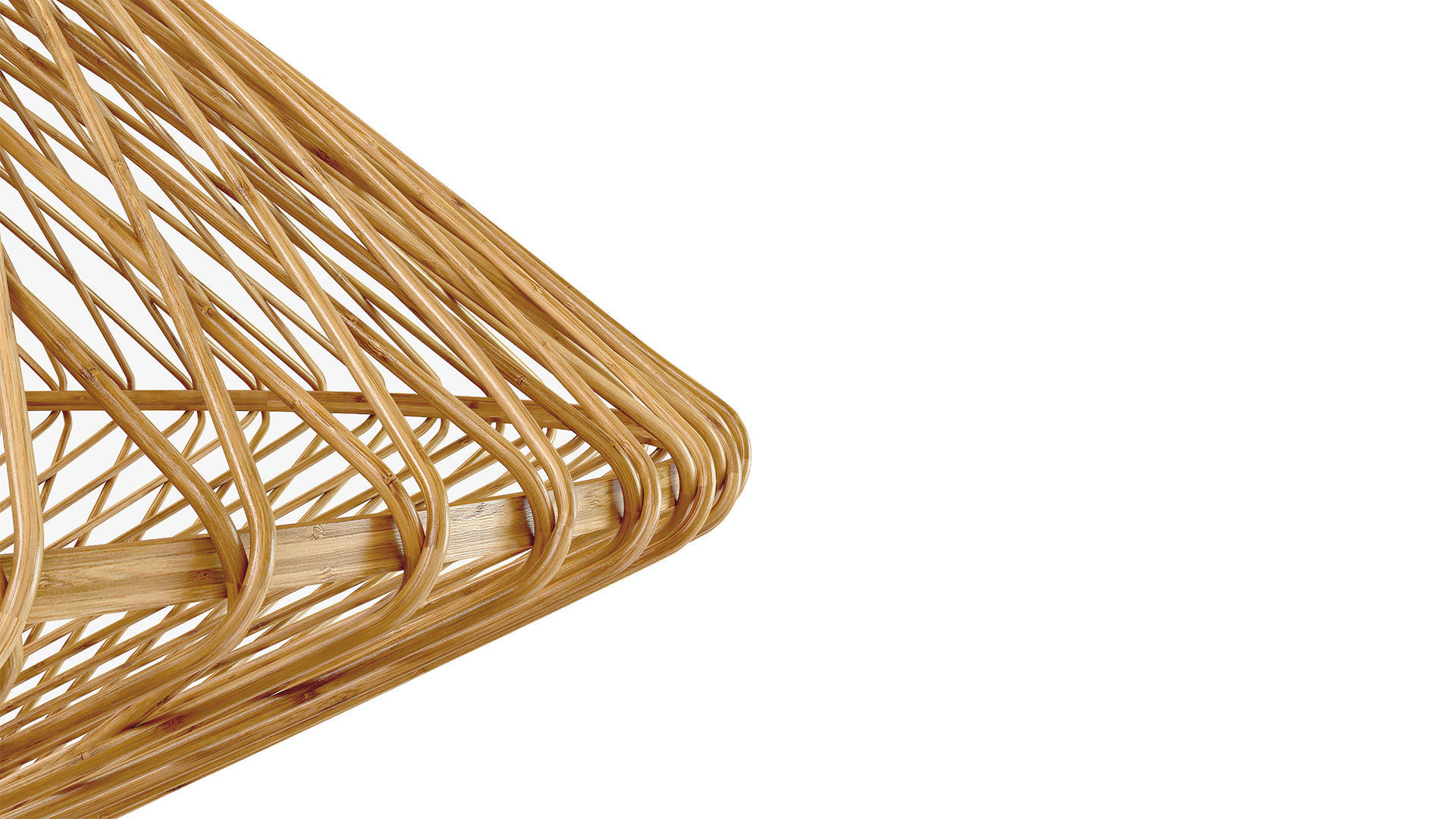 Madam Stoltz Bamboo Ceiling Lamp 3D model_7