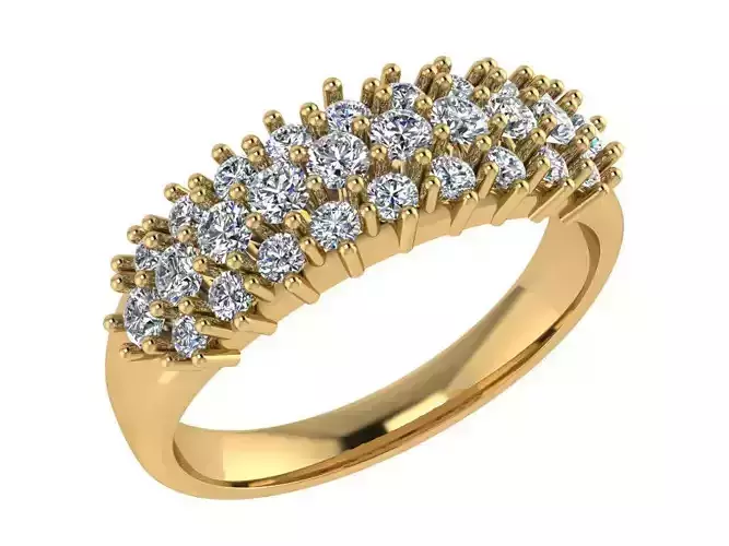 Ring202 elegant gold diamond ring