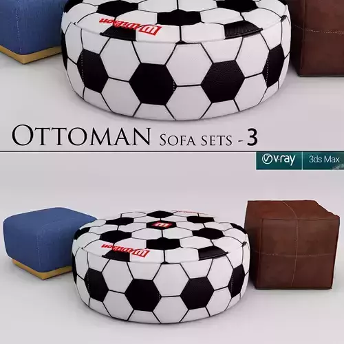Ottoman sofa set 3