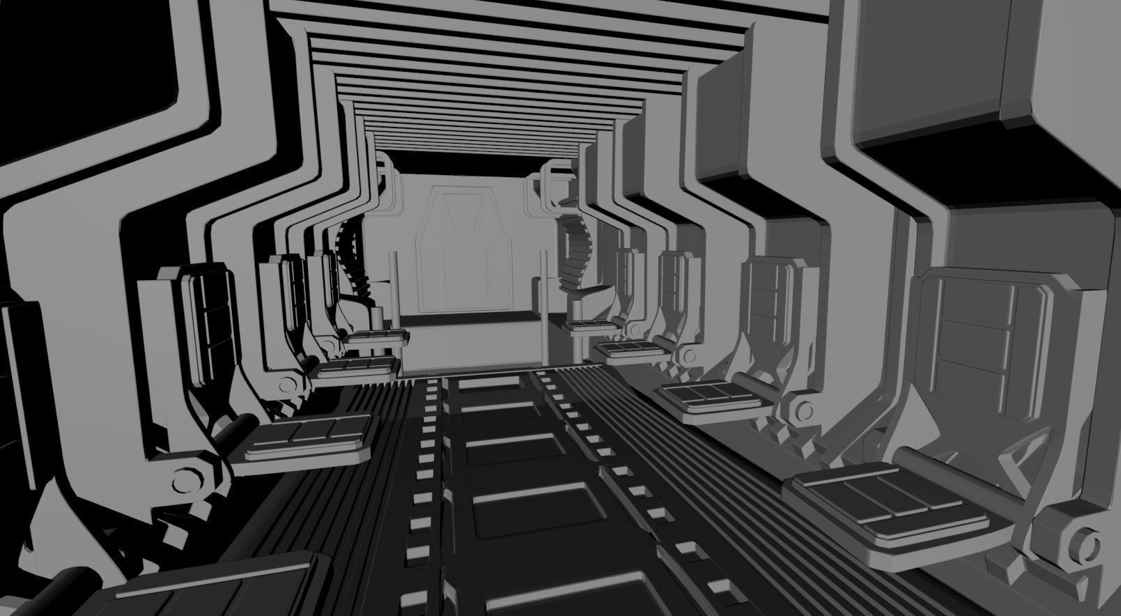 Tie Reaper Scale model 3D print model_4