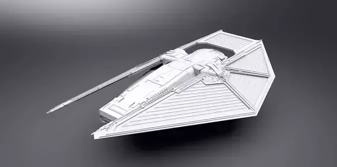 Tie Reaper Scale model 3D print model