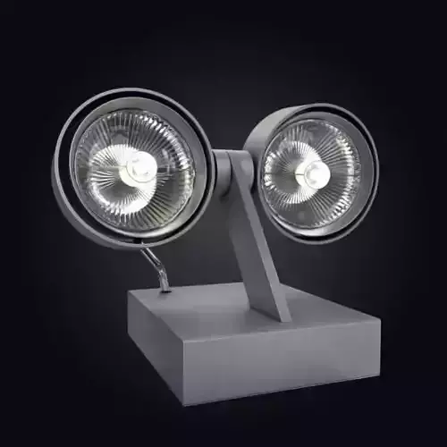 Bi Directional Lamp 3D model