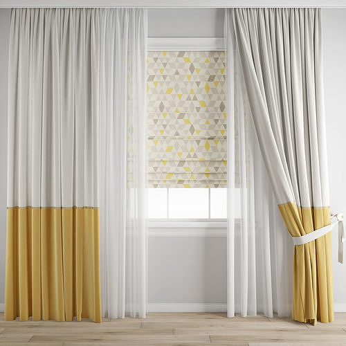 Curtain 338 3D model