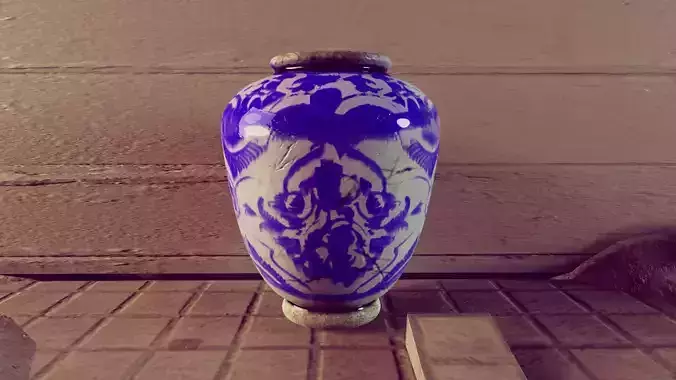 Middle Eastern Pot  3D model