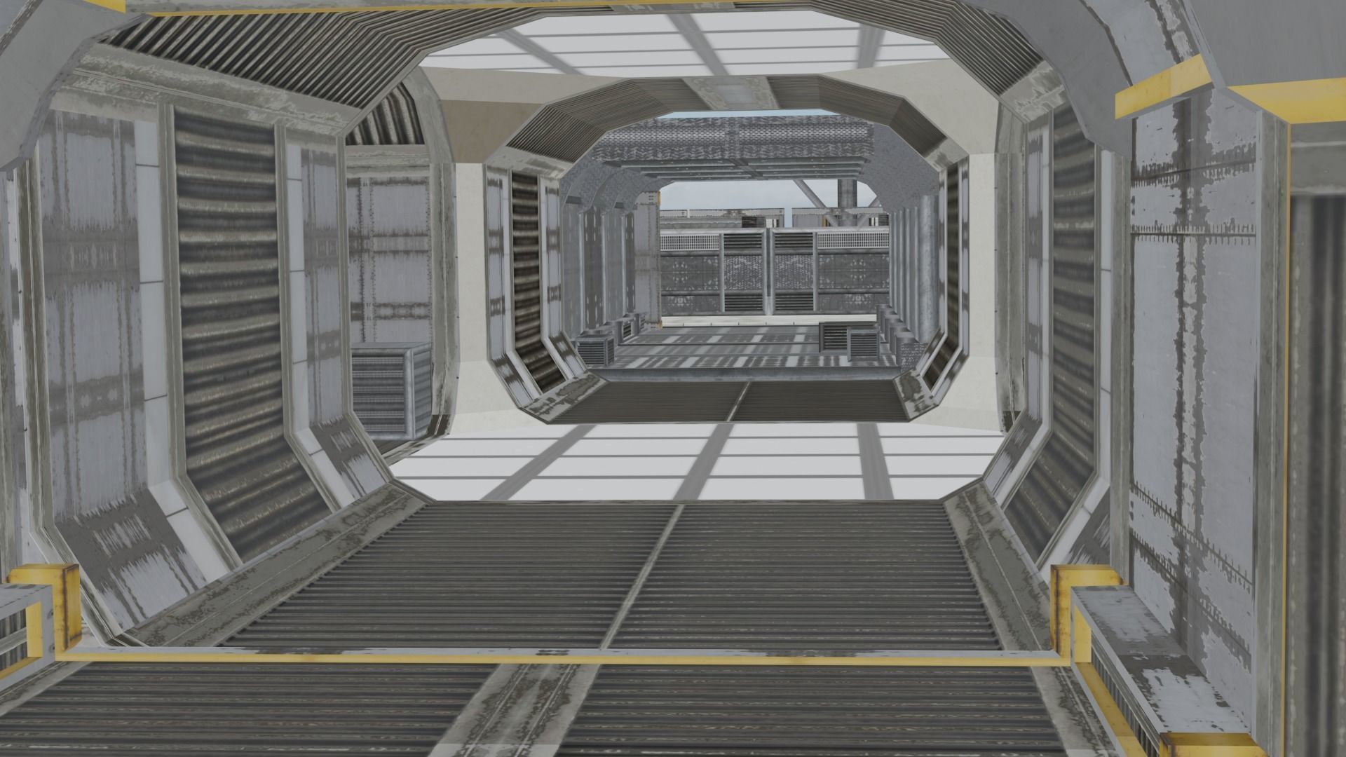 sci fi room part 2 3D model_10