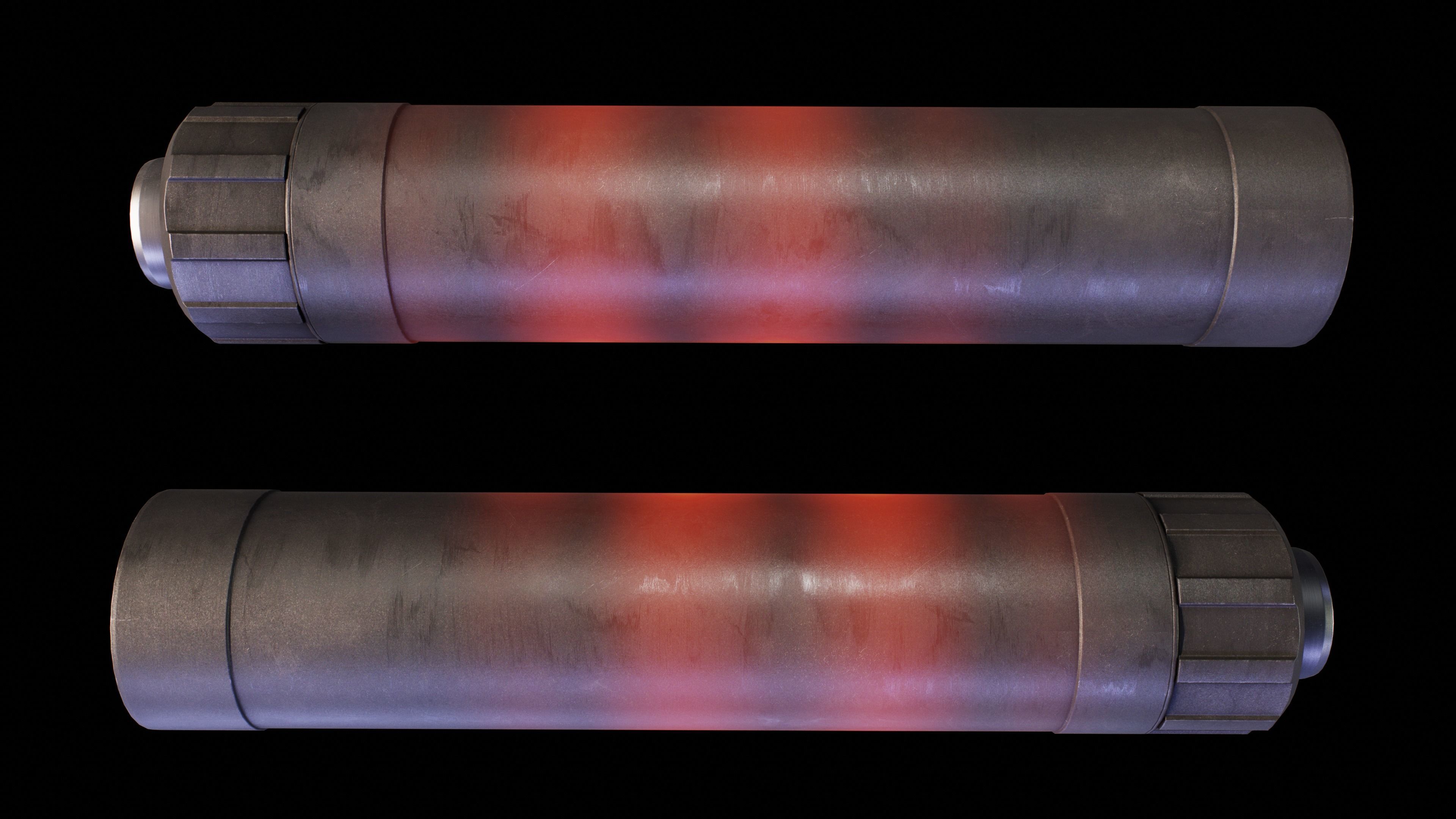 AAC Ti-Rant 45S Suppressor Low-poly 3D model_12