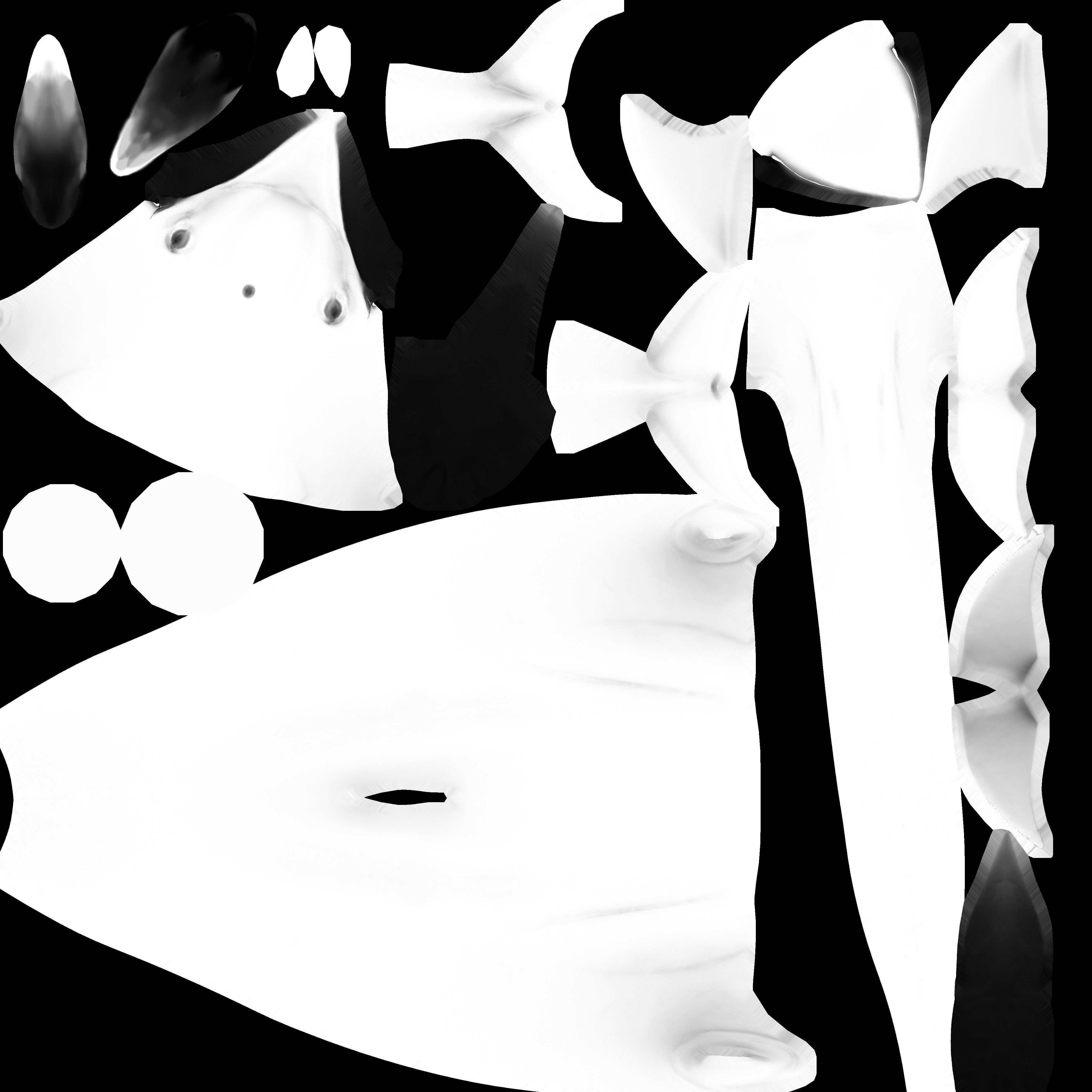 Dolphin Animated Old Low-poly 3D model_15