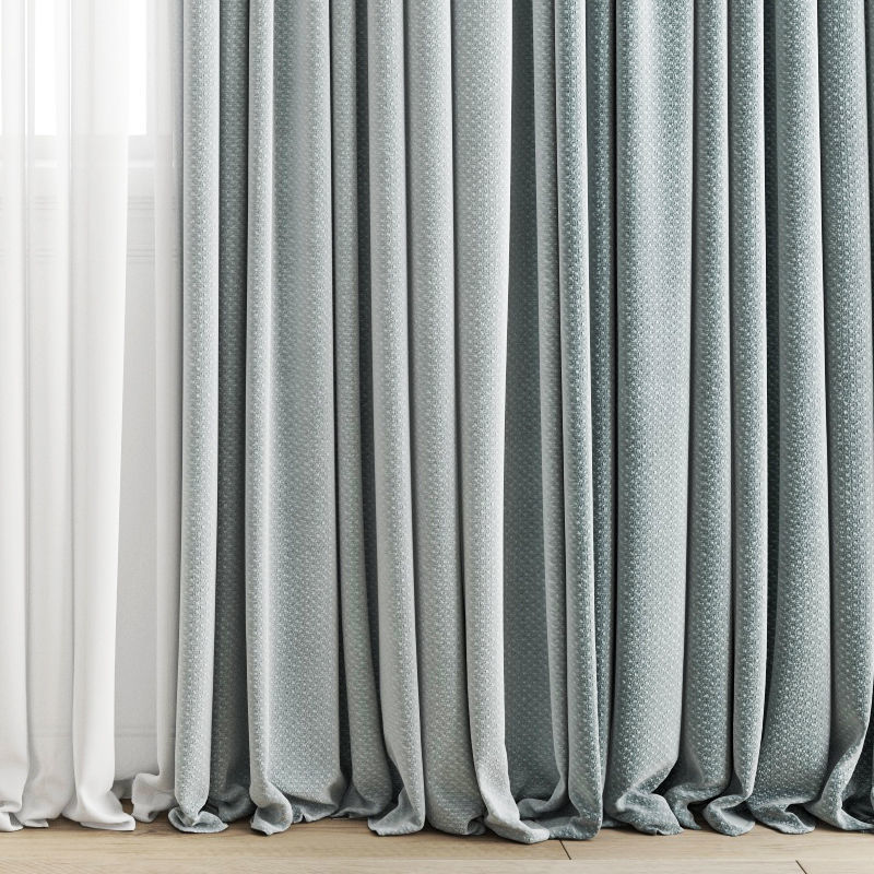 Curtain 342 3D model_7