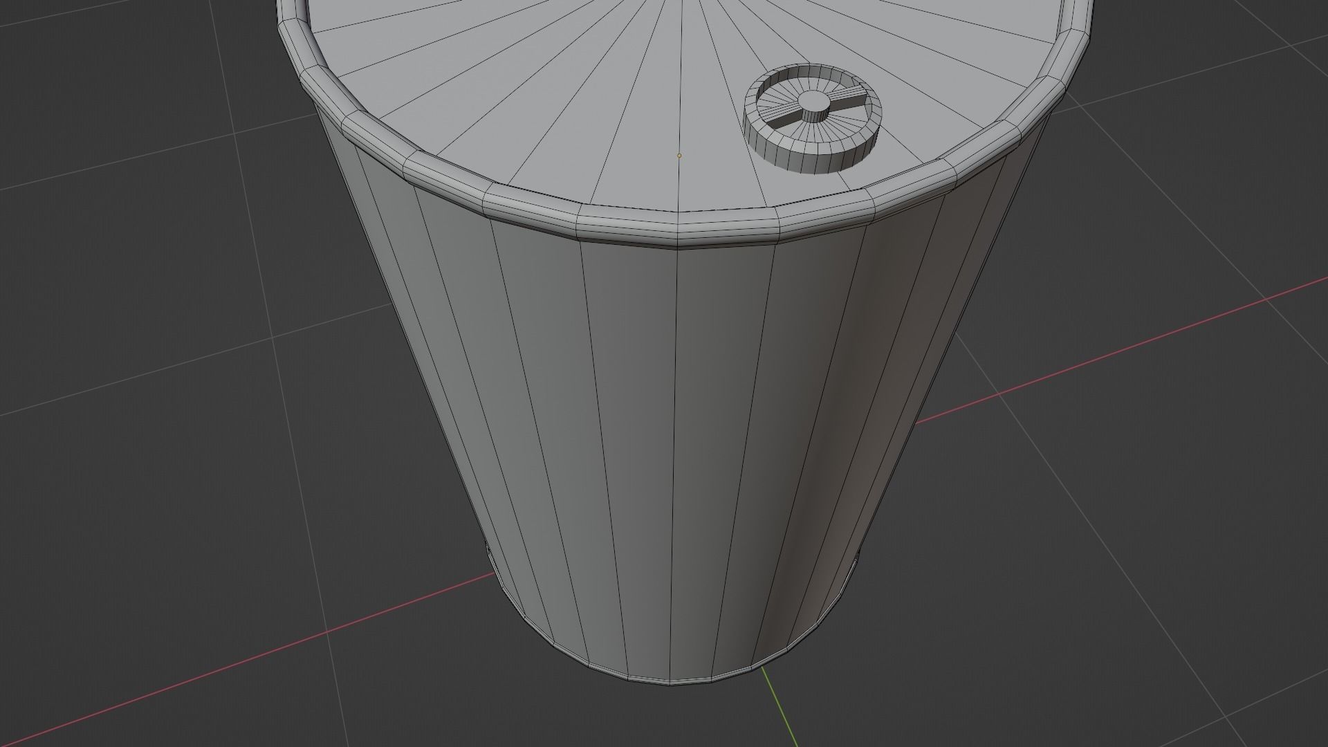 Barrel flammable - PBR Game Ready model Low-poly 3D model_15