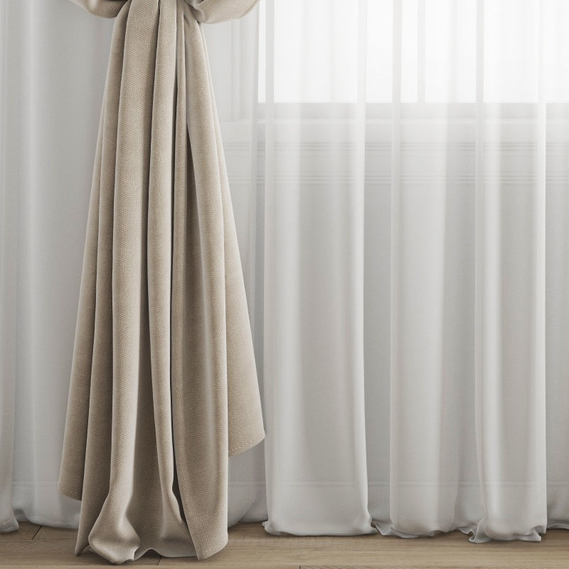 Curtain 344 3D model_6