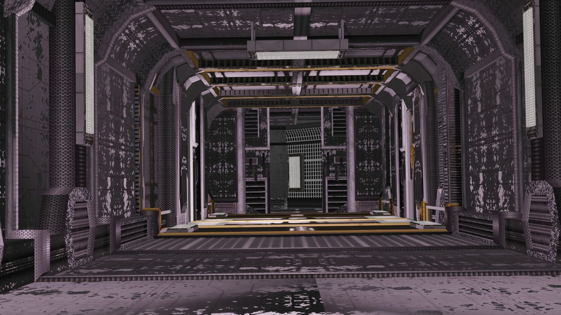 sci fi room package  3D model_24