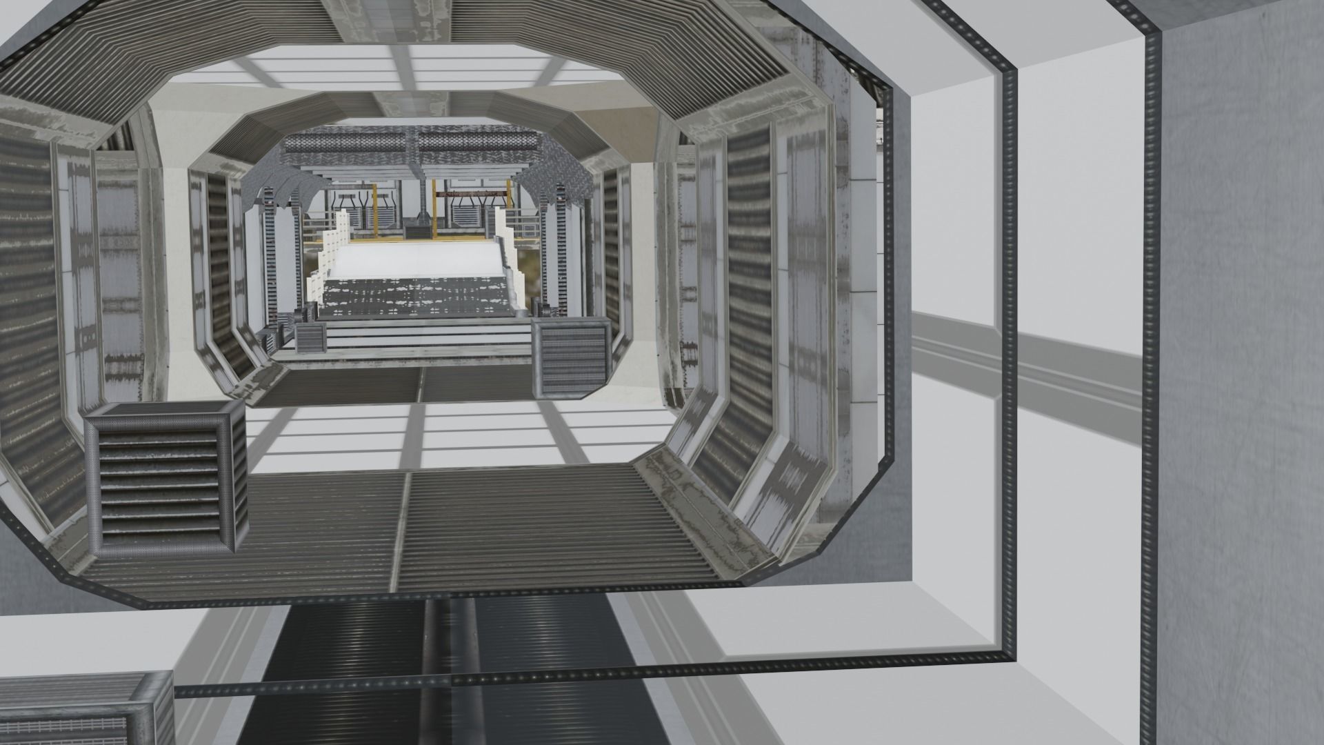 sci fi room package  3D model_30