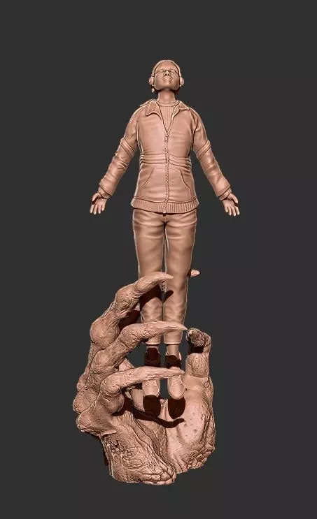 Max Mayfield and Vecna 3D print model_0