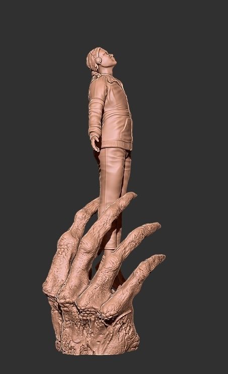 Max Mayfield and Vecna 3D print model_2
