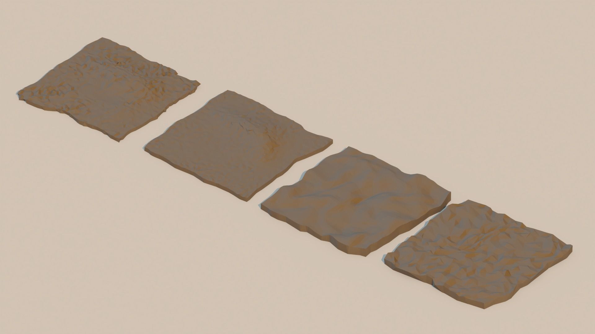 Lowpoly Rock And Stone Mega Pack Low-poly 3D model_20