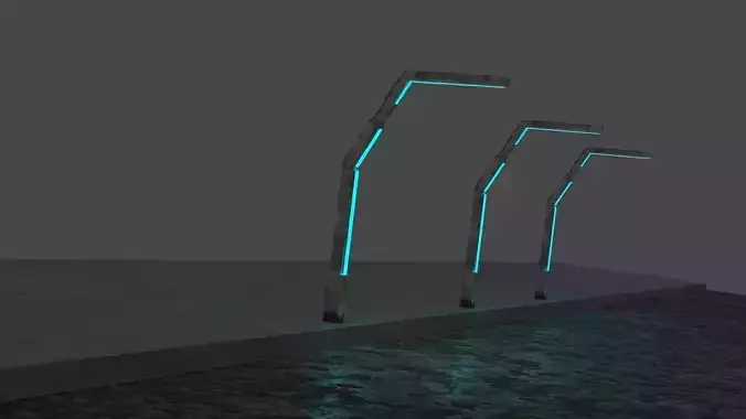 Street Lamp Futuristic