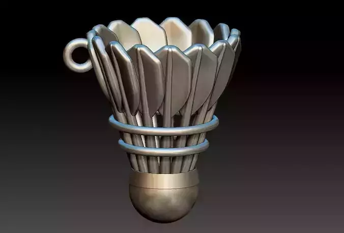 Shuttlecock - Peteca Pendant