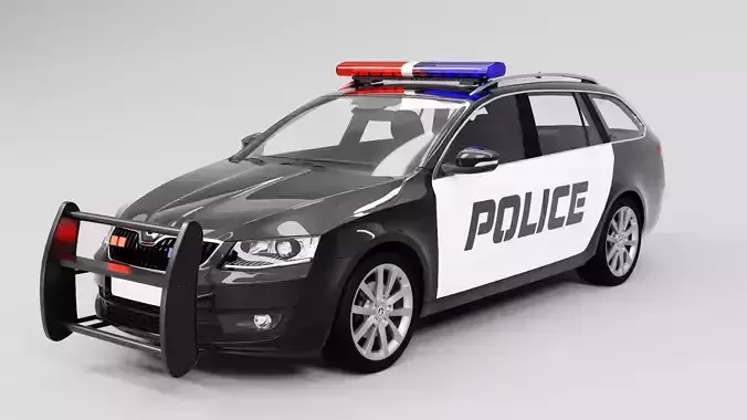 Police Skoda octavia