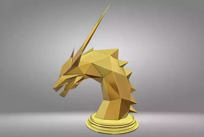 Dragon Head Sculpture