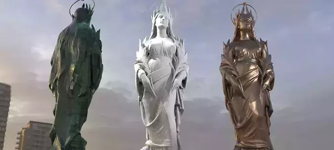The White Witch statue 