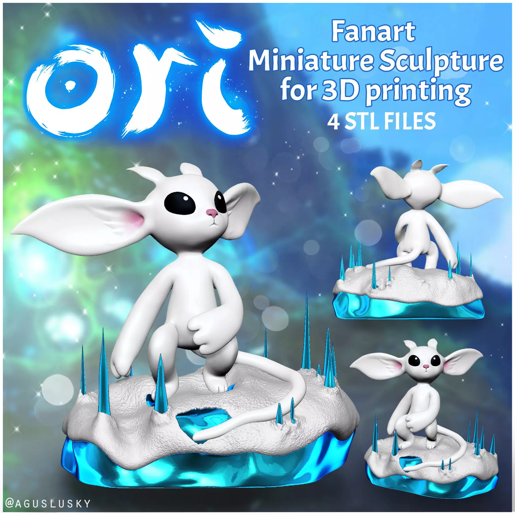 Ori and The Blind Forest 3D print model_0