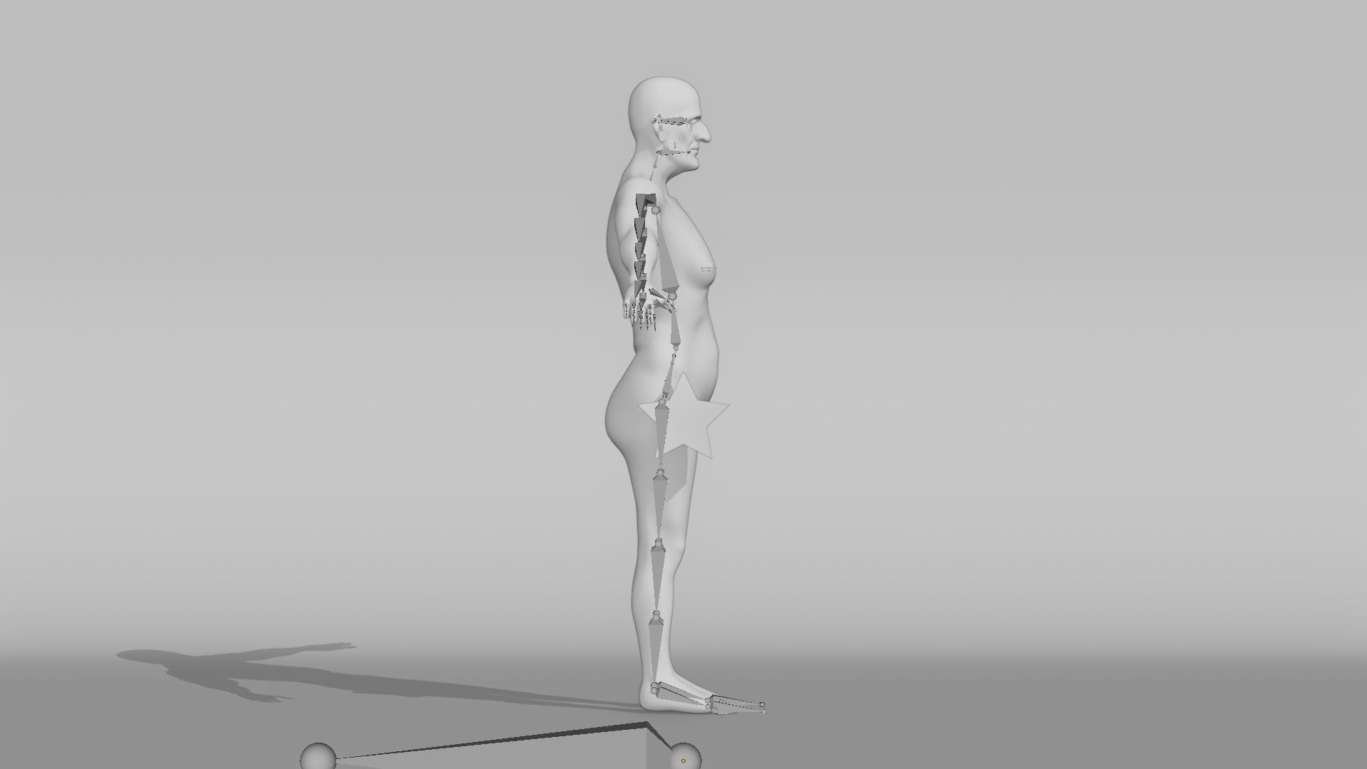 Realistic Male Character - Grand Pa K 3D model_16